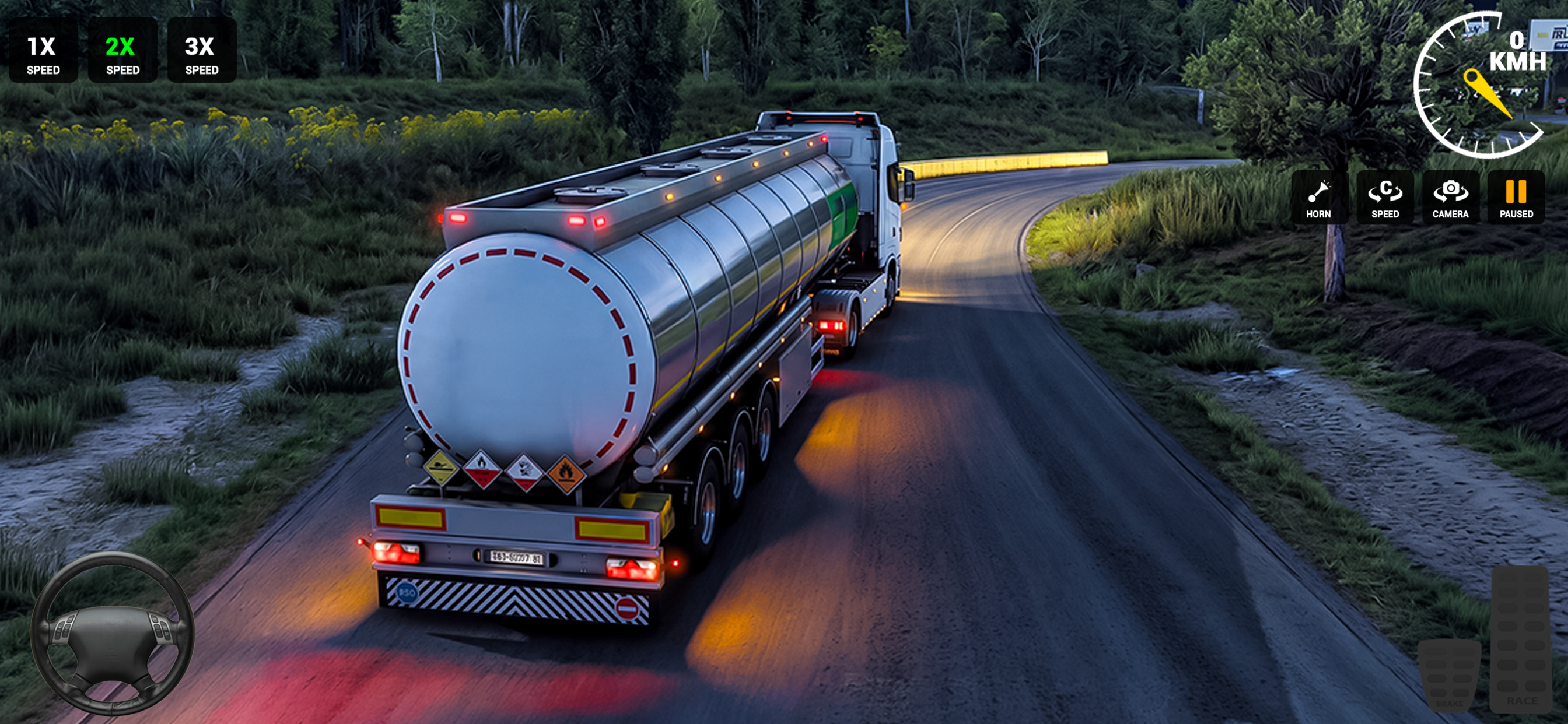 European Truck Driving Game