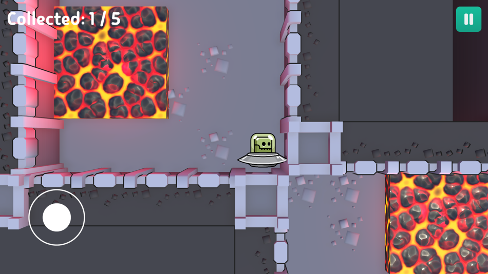#3. UFO Puzzle (iOS) 由: Chris DeWeese