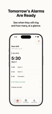 ShiftSet - Shift Work Alarm Screenshot 4 of 5