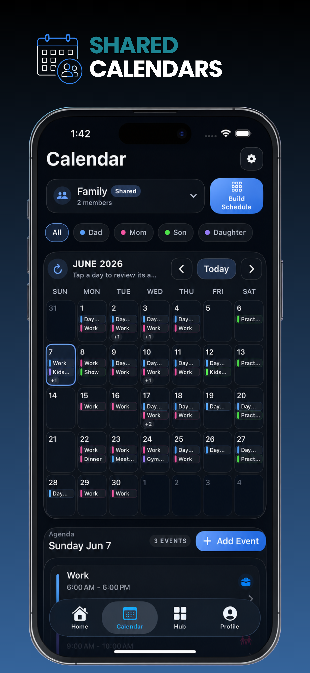 DutyWire Police Shift Calendar screenshot 2
