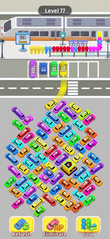 Traffic Out - Car Bus Jam 3D screenshot 4