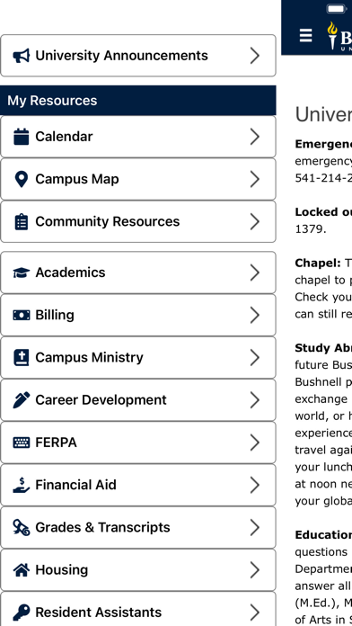 Bushnell Mobile Screenshot