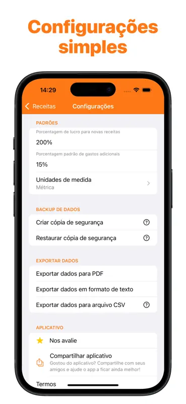 Receitas - Quanto Cobrar screenshot 7 of 7
