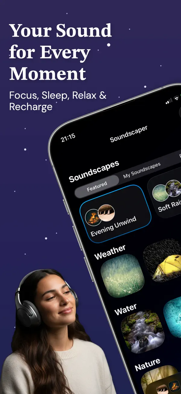 Soundscape Maker: Soundscaper 스크린샷 1