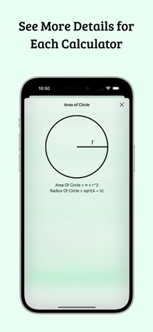 Geometry Calculator screenshot