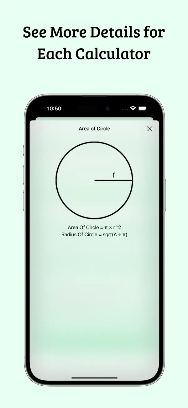 Screenshot #3 pour Geometry Calculator