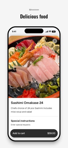 Sushi Maru Japanese Restaurant iPhone screenshot