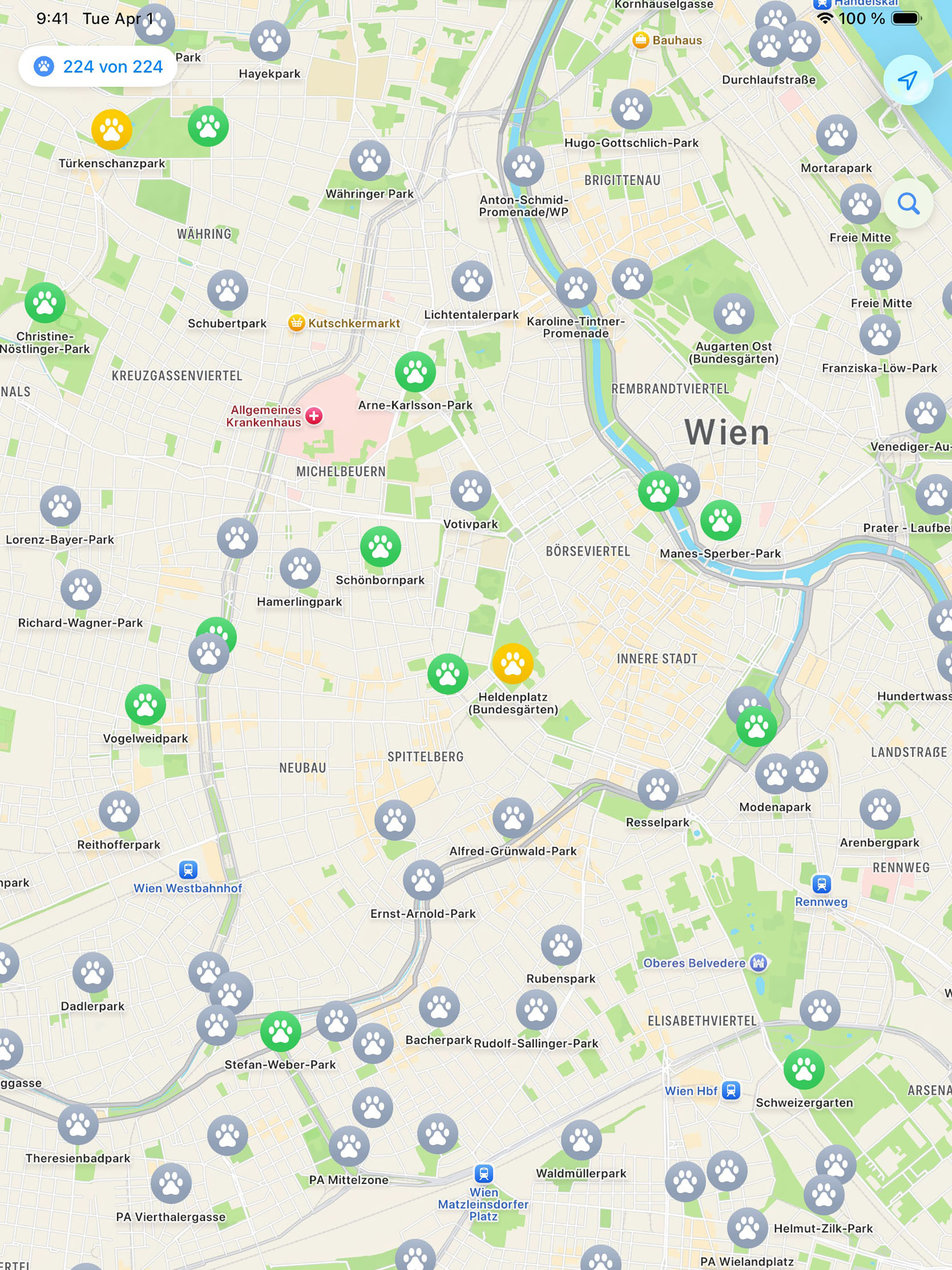 Hundezonen Tracker screenshot 5
