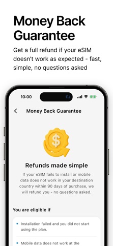 Onesim: eSIM for Travel screenshot