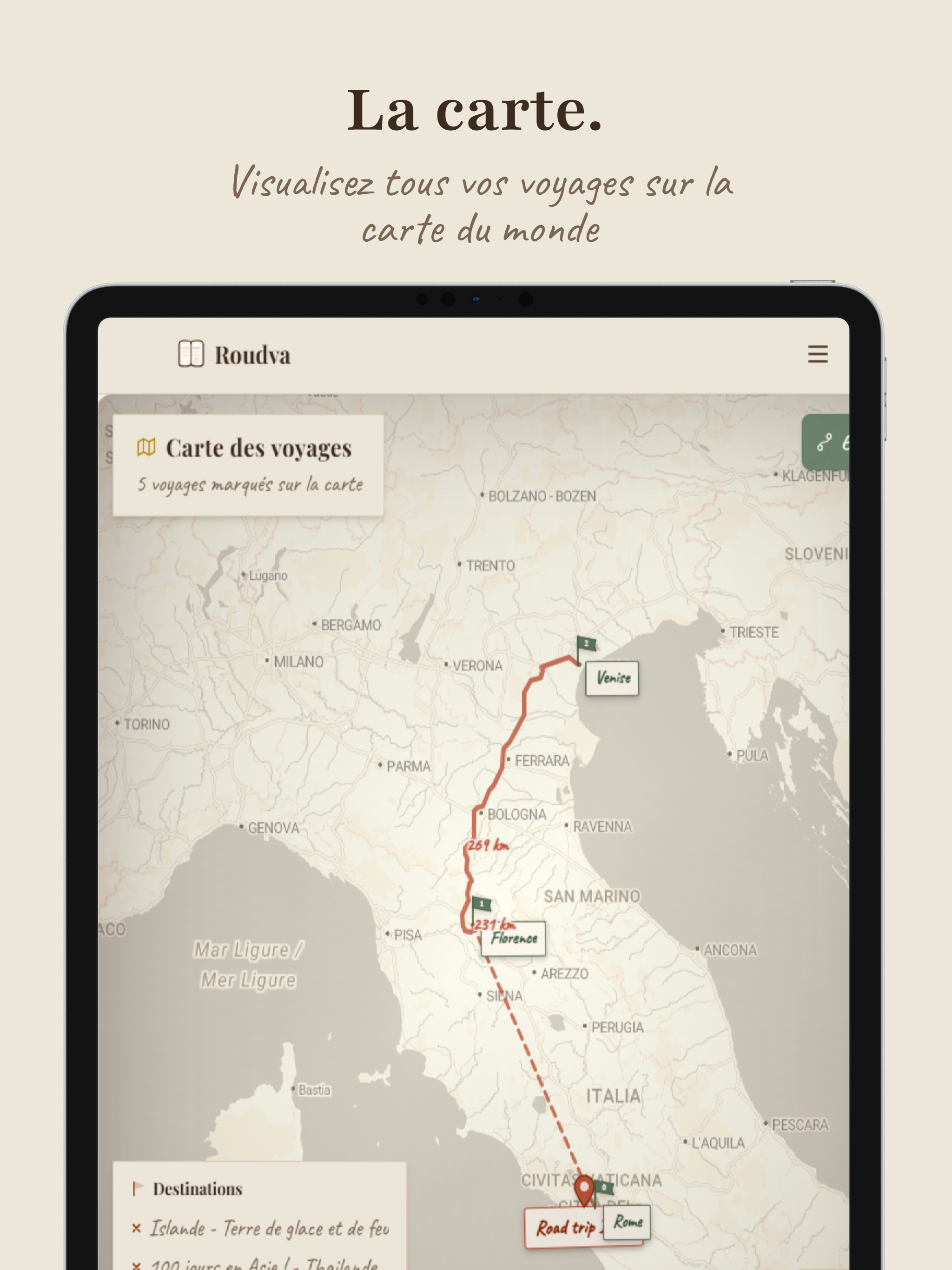Roudva - Carnet de voyages screenshot 6