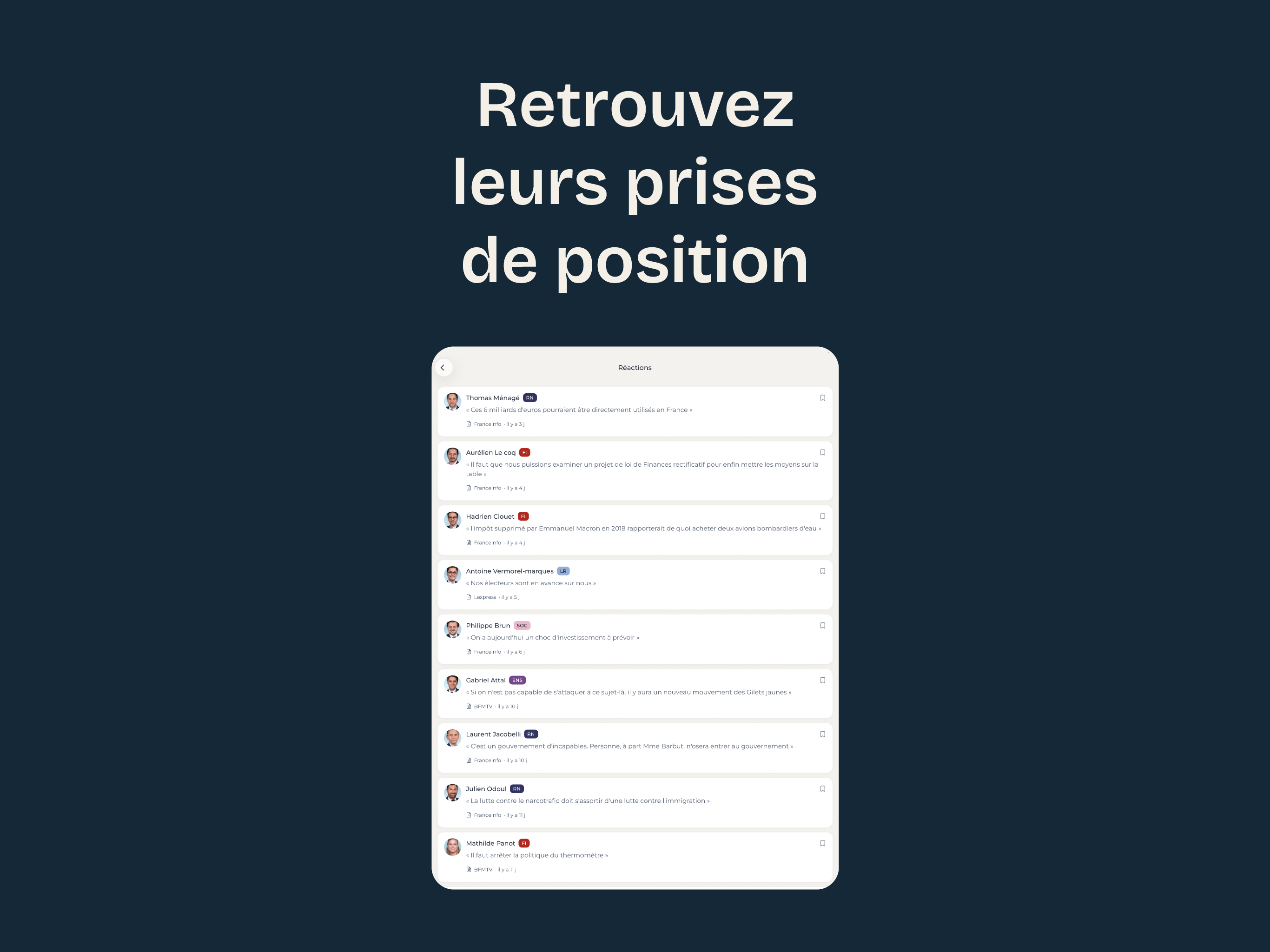 ÉluScope : votes des députés screenshot 12