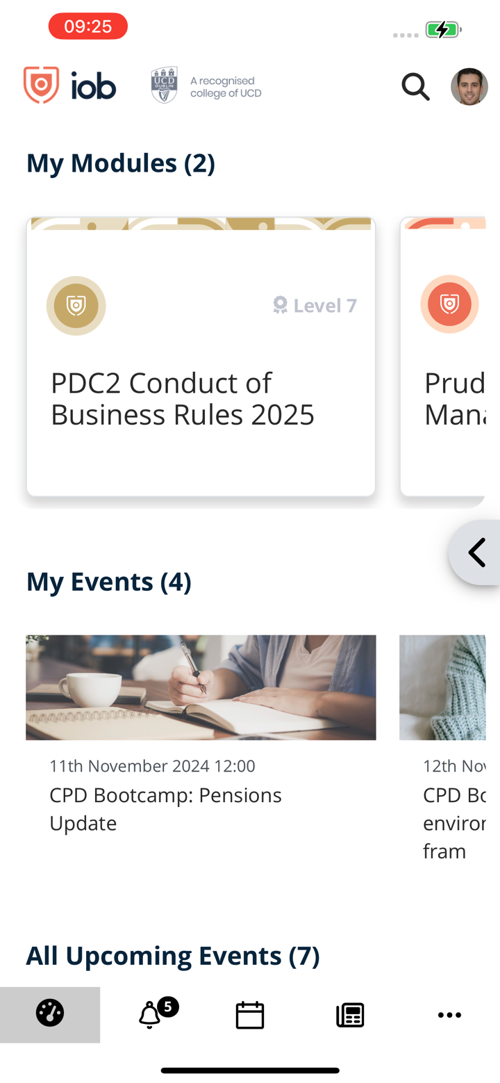IOB Learn screenshot 1