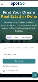SpotGo - Qatar Real Estate screenshot