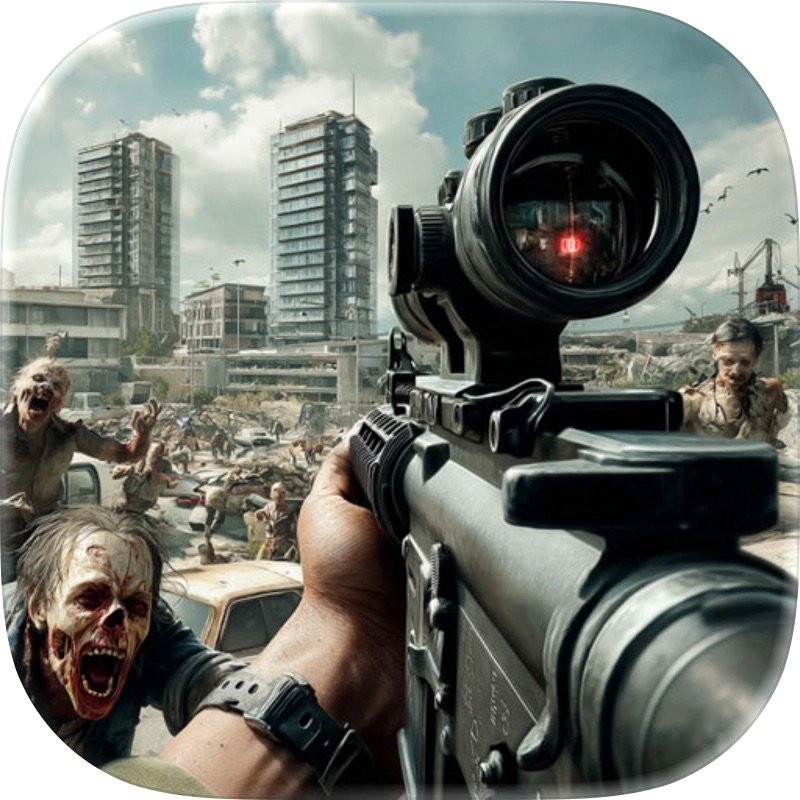 Fire Apocalypse: Zombie Games screenshot 1