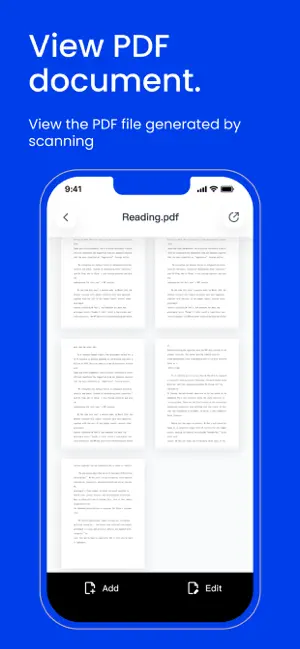 PDF Scanner - File Reader iPhone screenshot 4