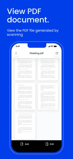 Screenshot von PDF Scanner - File Reader auf dem iPhone 4