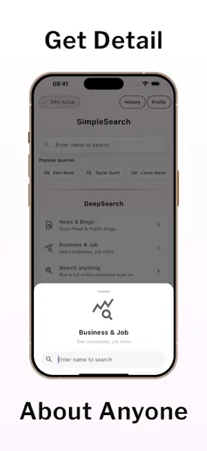 Deepsearch AI: People Finder screenshot 4