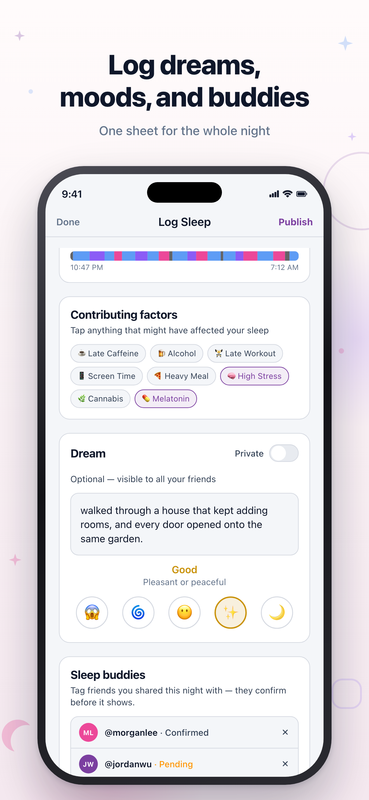 Slumber: Social Sleep screenshot 3