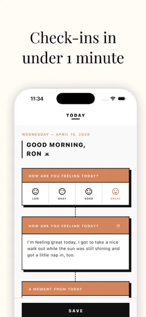 Recollections: Mood Tracker screenshot 2