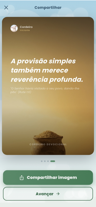 Cordeiro Devocional Screenshot 7 of 7