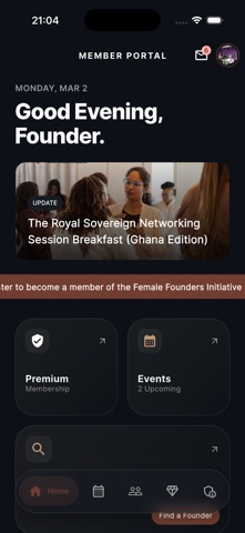 Female Founders Initiative Glo screenshot