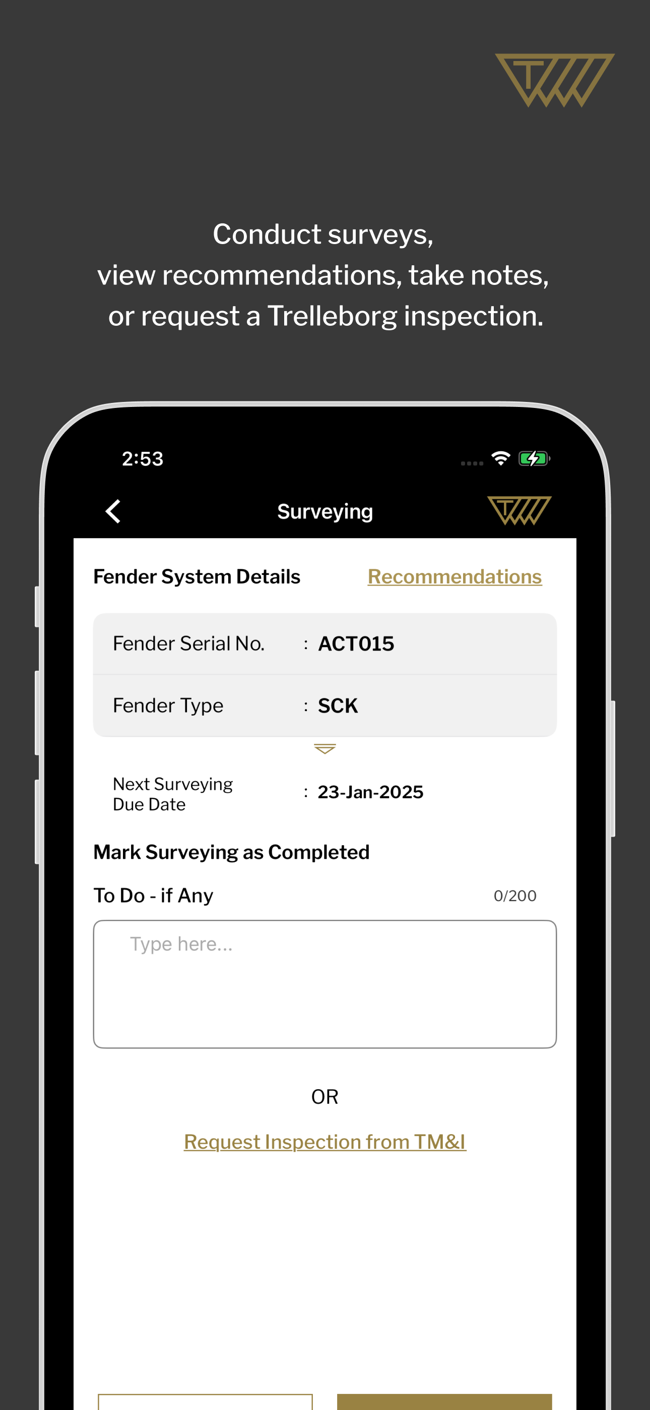 Trelleborg Information Gateway screenshot 9