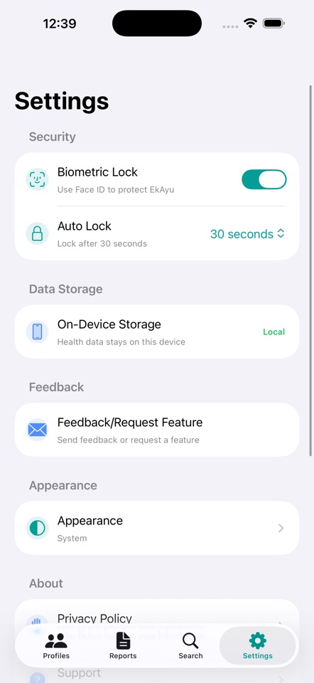 EkAyu: Family Health Records screenshot 6