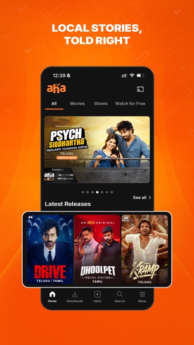 Screenshot 4 of aha - 100% Local Entertainment App