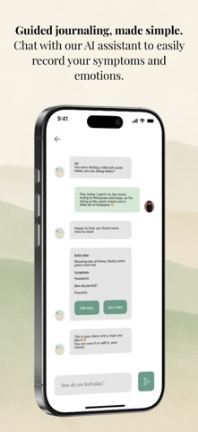 Calmly: Easing Health Fears iPhone screenshot