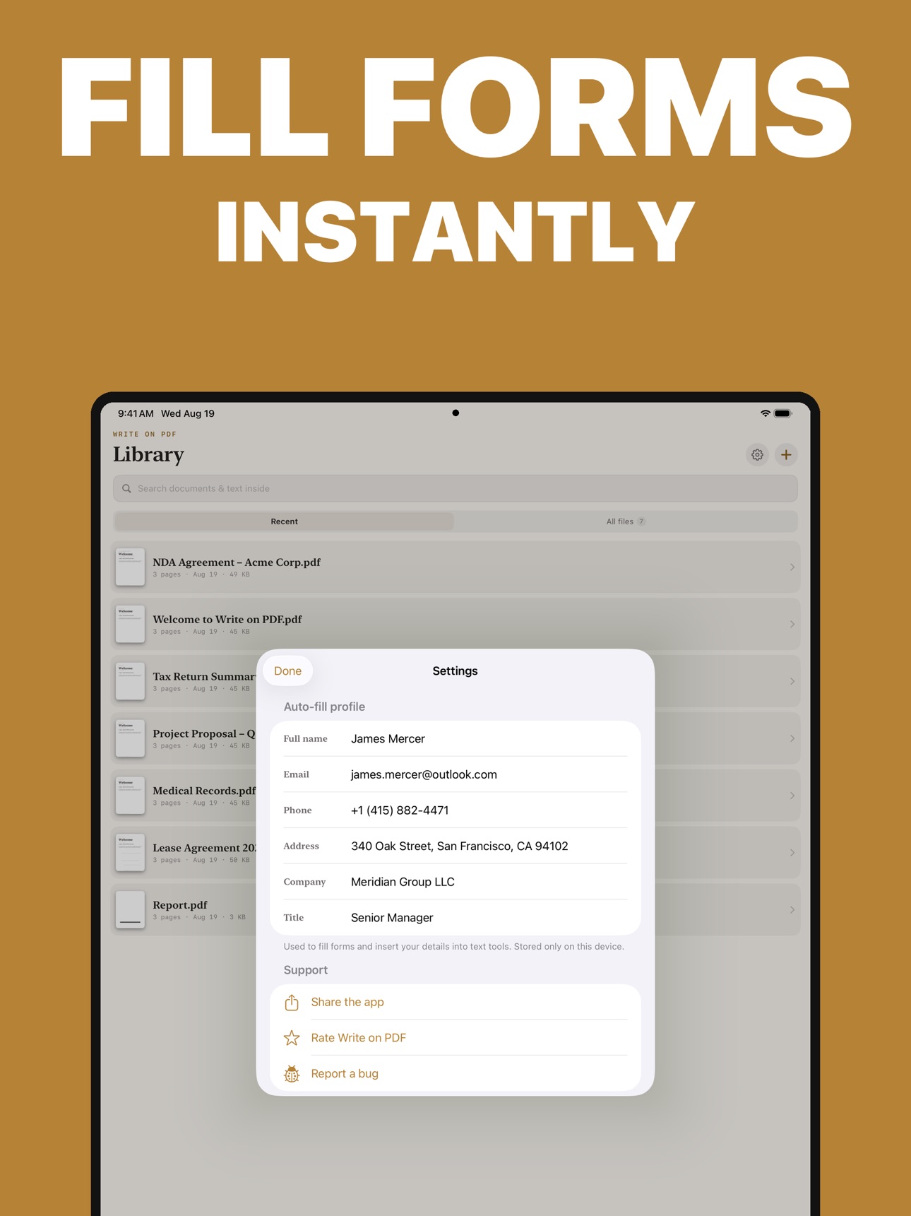 Screenshot 6 of InkPDF Markup & Sign