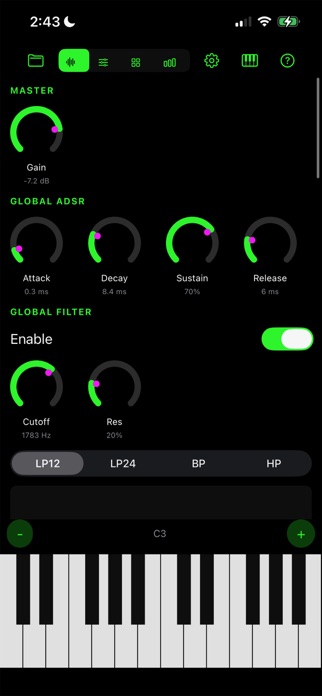 Derson DSynth Mobile Screenshot 2 of 4