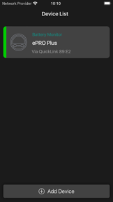 Enerdrive ePRO screenshot
