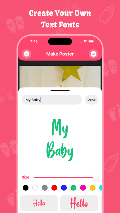 Baby Photo Editor: Baby Poster Screenshot