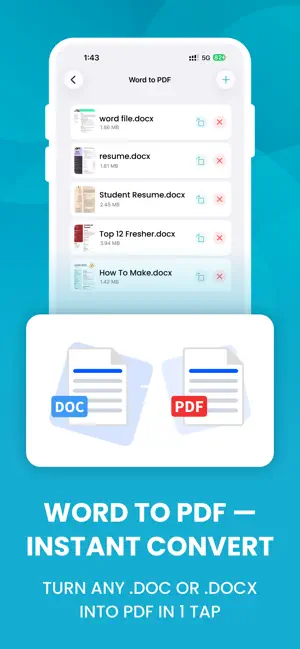 Word to PDF Converter: PDF Pro screenshot 2