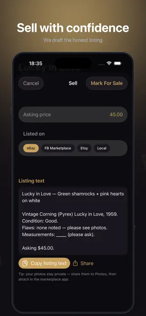 Glass Vault: Vintage Glass ID screenshot 4