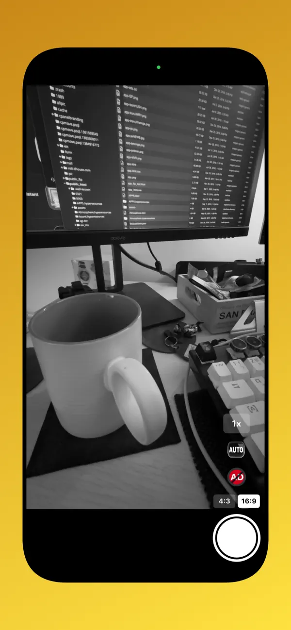 Screenshot #3 pour Caméra N&B - noir et blanc Pro