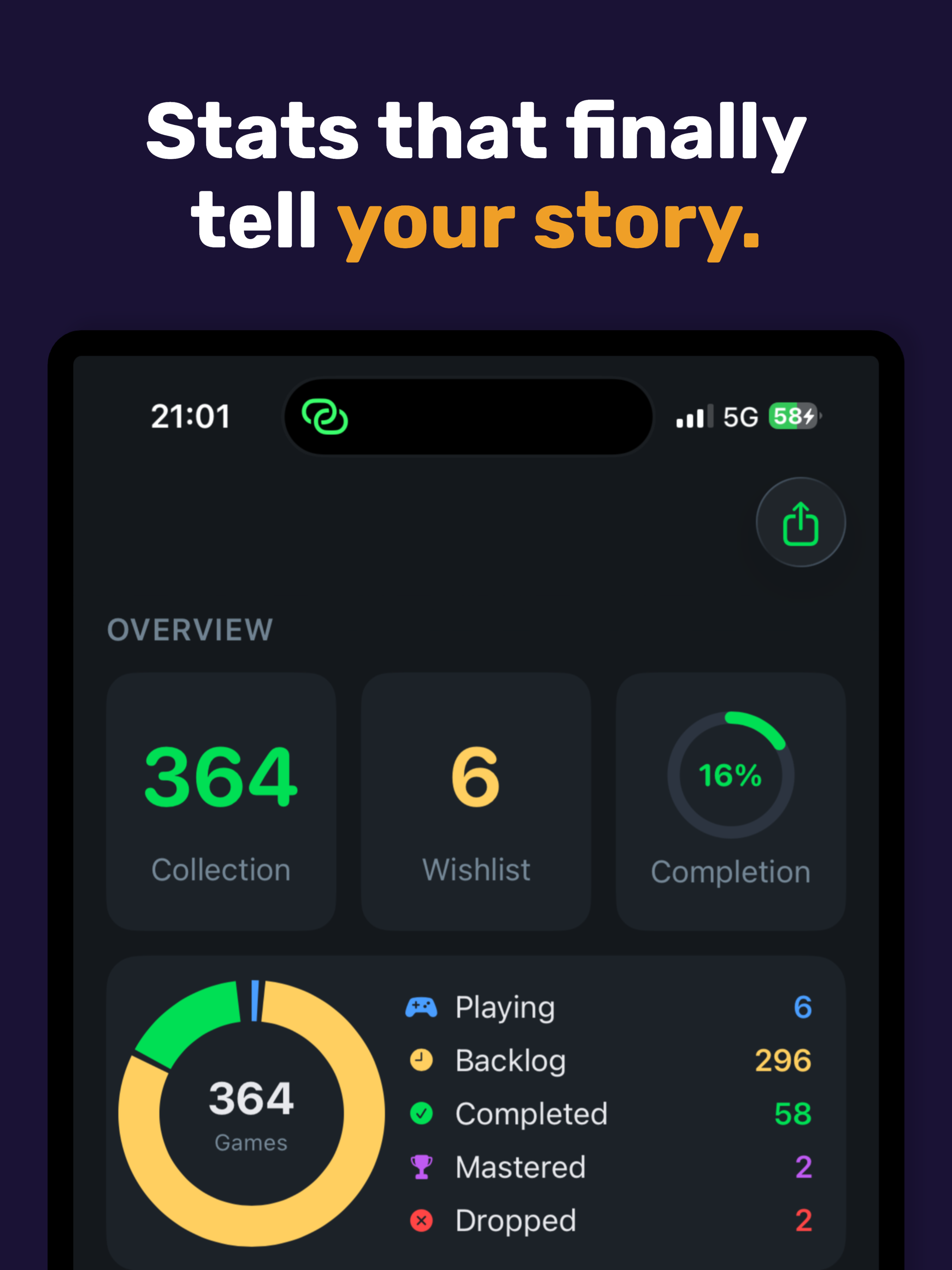 Backloggr - Video Game Tracker screenshot 17
