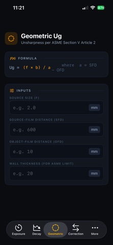 Gamma Pro: NDT Radiography Screenshot 7 of 7