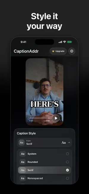 CaptionAddr: Auto Captions screenshot 4