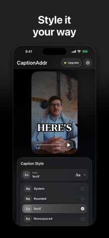 CaptionAddr: Auto Captions Screenshot 4 of 5