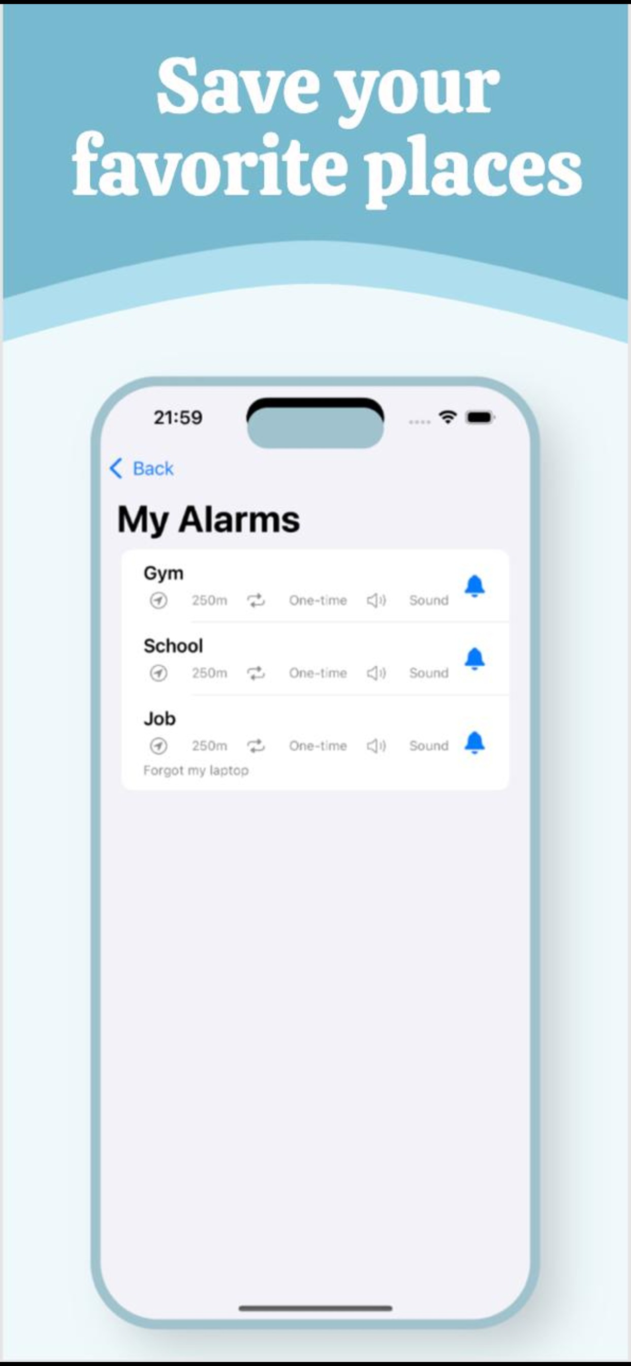 GeoAlarm – Location Alarm screenshot 3