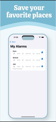 GeoAlarm – Location Alarm screenshot
