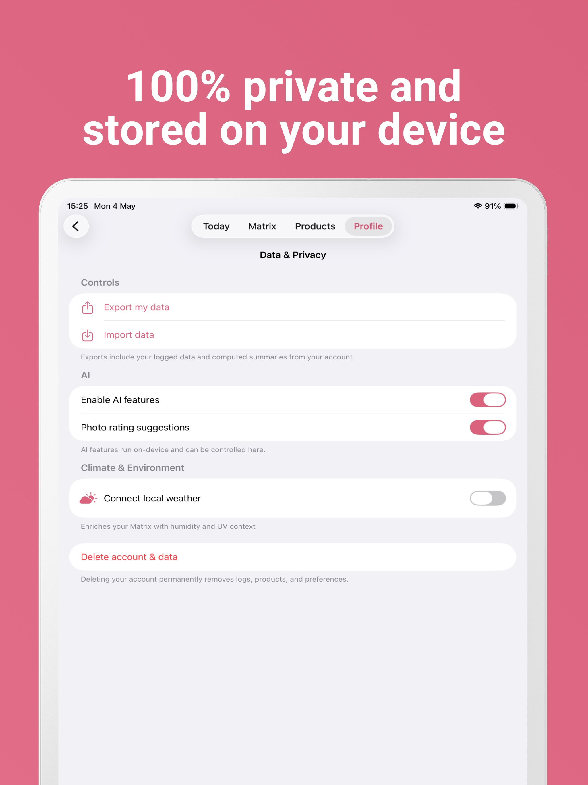 SkinLattice: Skincare Tracker