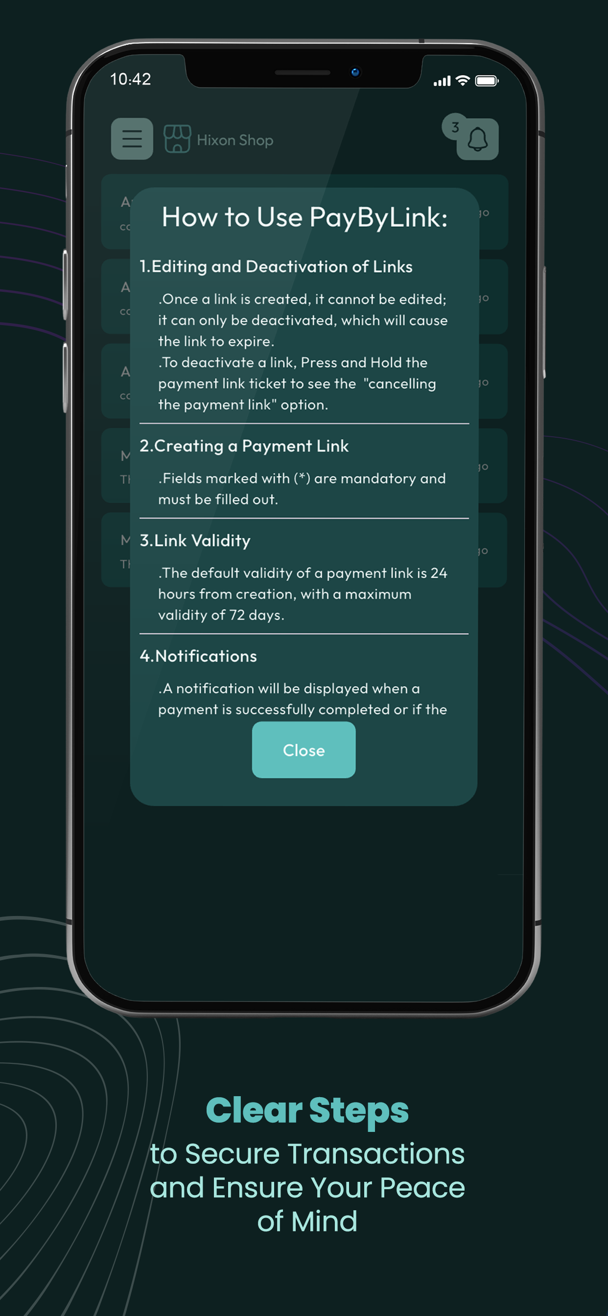 SelectedPayByLink screenshot 4