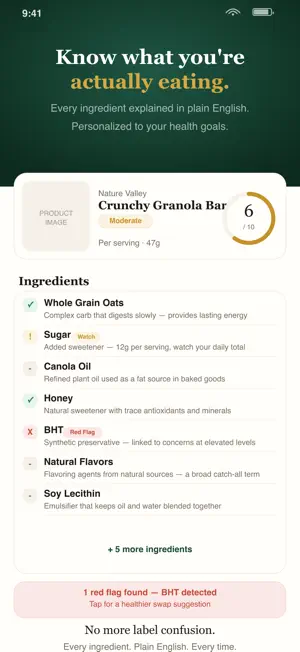 PureLabel - Food Scanner screenshot 2