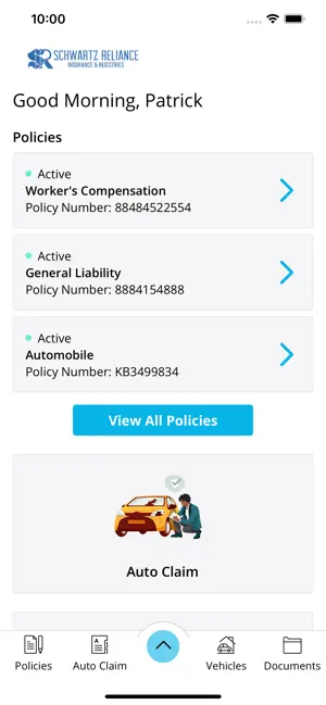 Schwartz Reliance Online screenshot 2