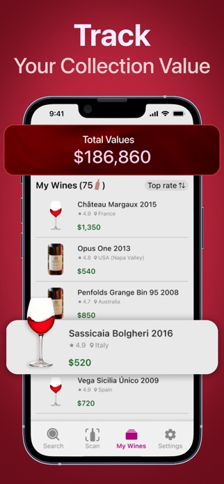 Wine Scanner: Cellar Tracker Screenshot 3 of 5