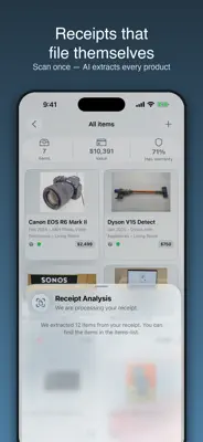iTems  AI Home Inventory 3