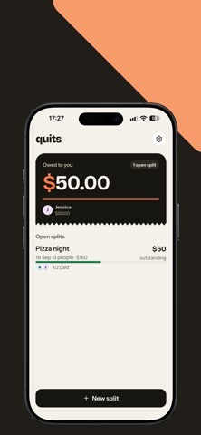 Quits: Split the bill Screenshot 9 of 9