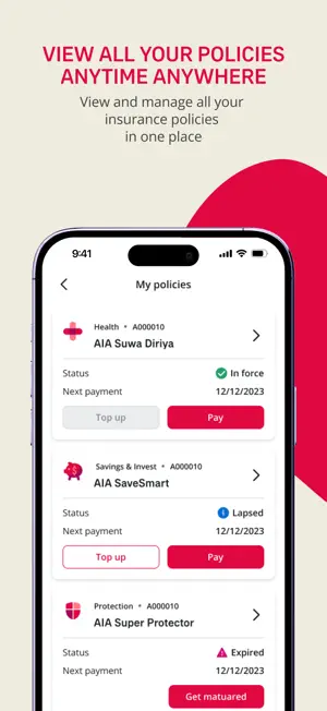 AIA+ Sri Lanka screenshot 3